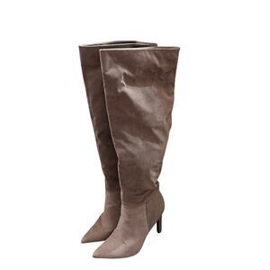 Justfab Tall Emerson Boots Women's High Heel Pull on Boots size 8